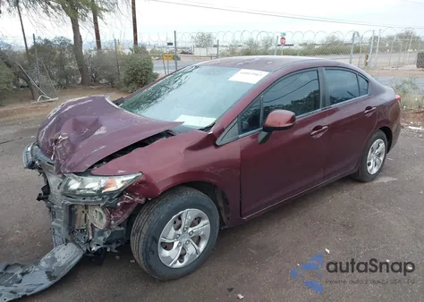 2013 Honda Civic Lx from USA, damaged, VIN 2HGFB2F53DH545972